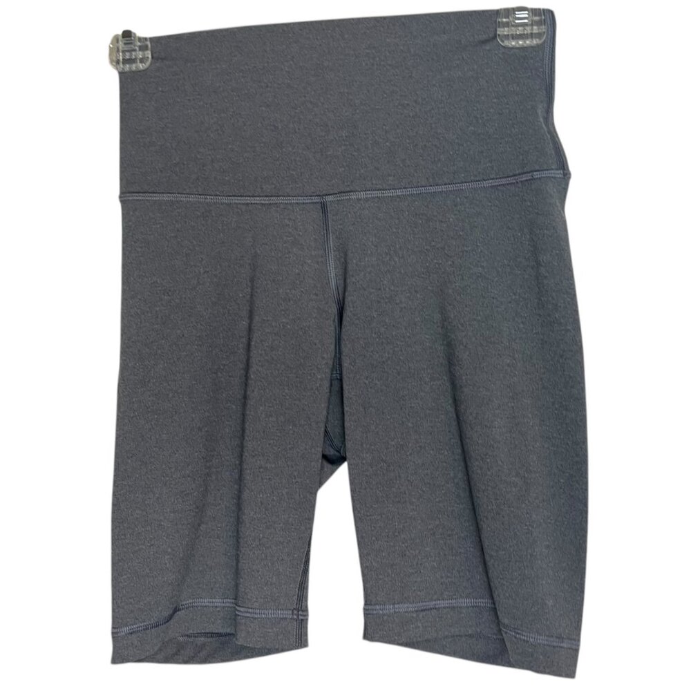 Everlane Charcoal Bike Shorts with High Waistband